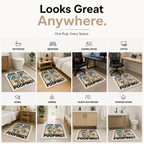 "Are You Pooping?" Funny Bathroom Rug – Premium Plush Anti-Slip Bath Mat | Soft & Washable