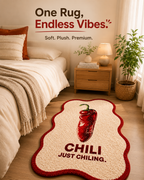 Bring the Heat. Keep the Comfort with our "Chilly" Tufted Rug
