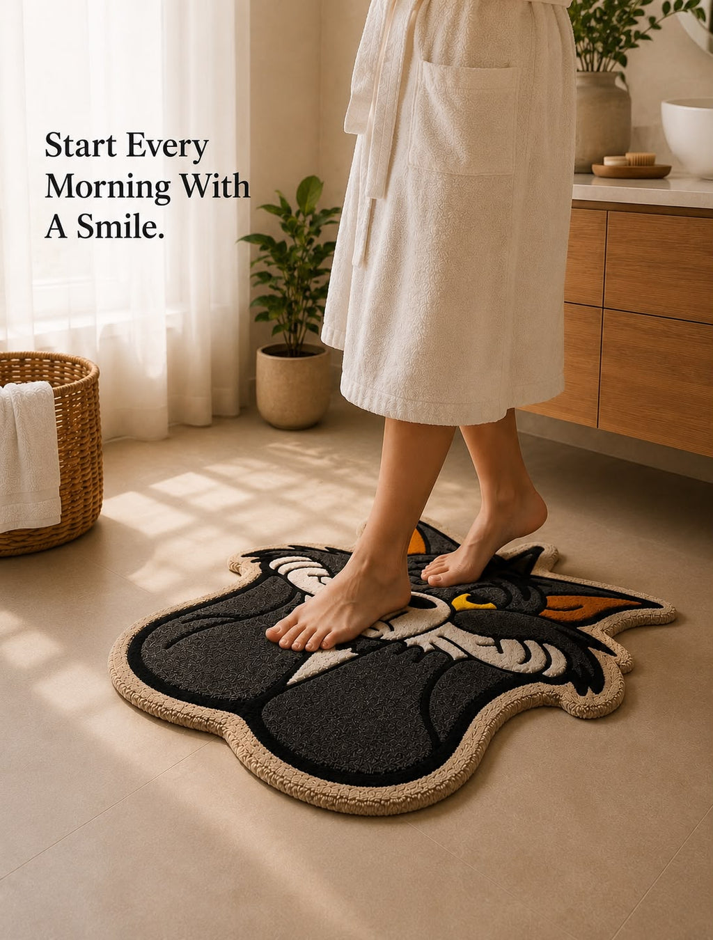 Tom Tufted Rug | Premium Plush Cartoon Rug | Soft Statement Wall & Floor Decor