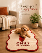 Bring the Heat. Keep the Comfort with our "Chilly" Tufted Rug