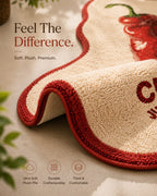 Bring the Heat. Keep the Comfort with our "Chilly" Tufted Rug