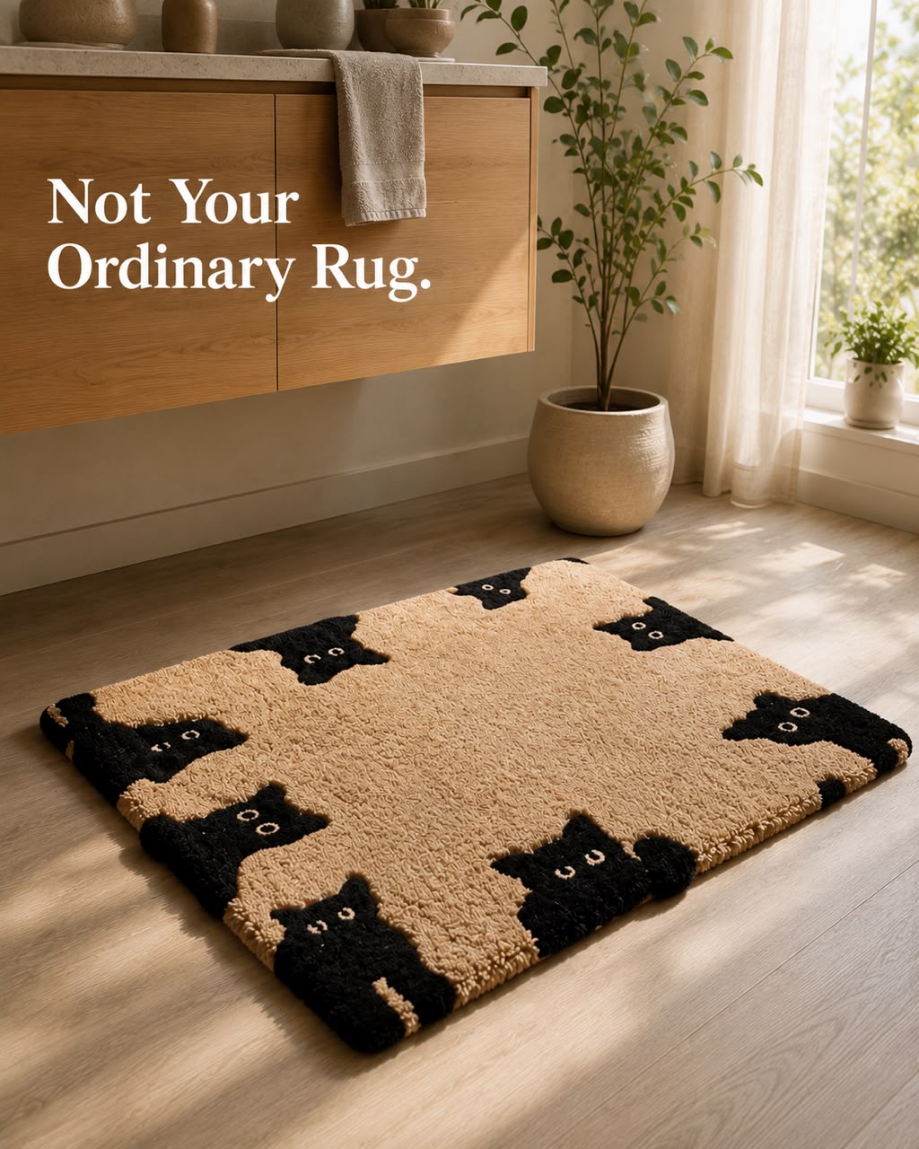 Purr-fectly Designed for Home with our "Kitty" Tufted Rug