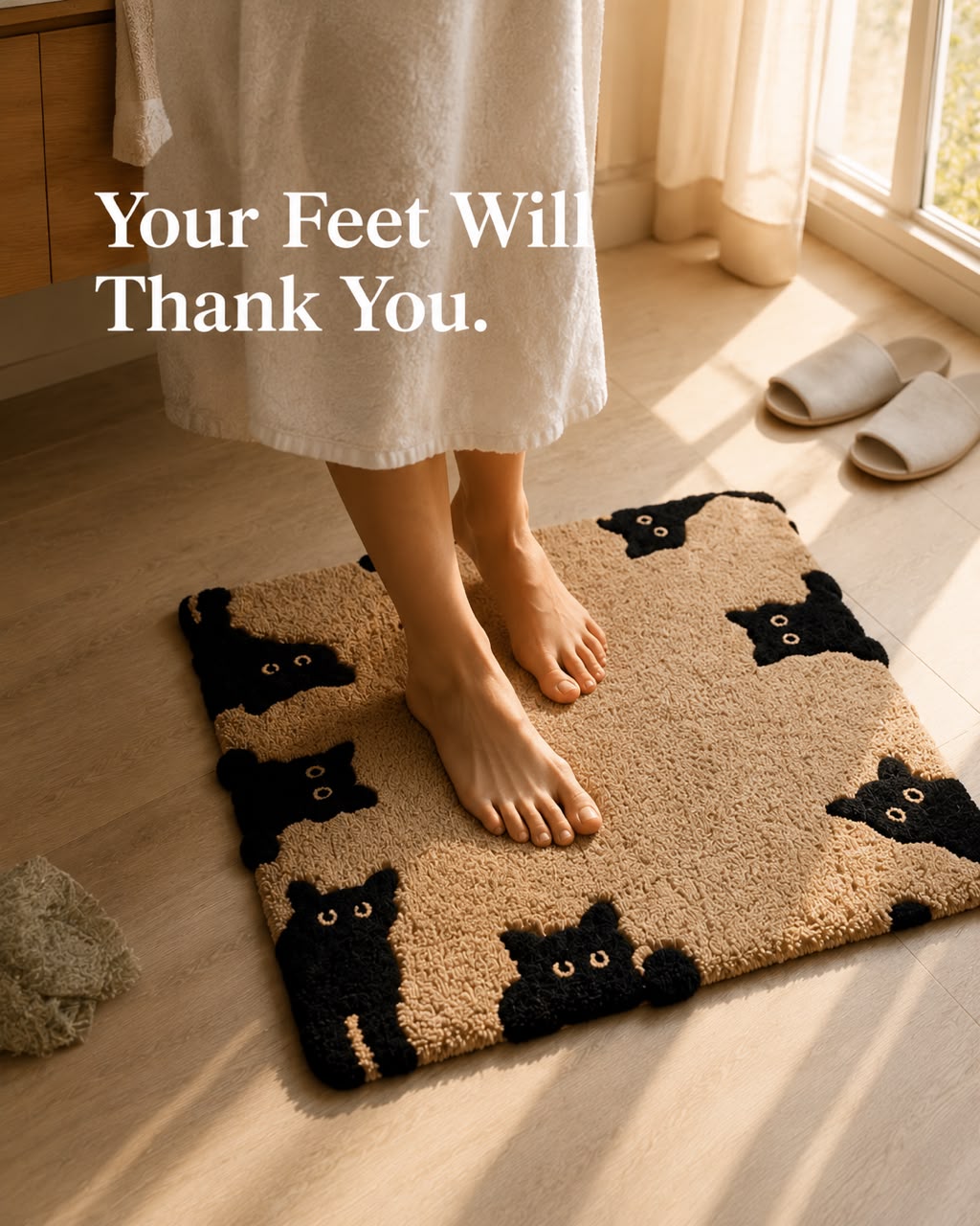 Purr-fectly Designed for Home with our "Kitty" Tufted Rug