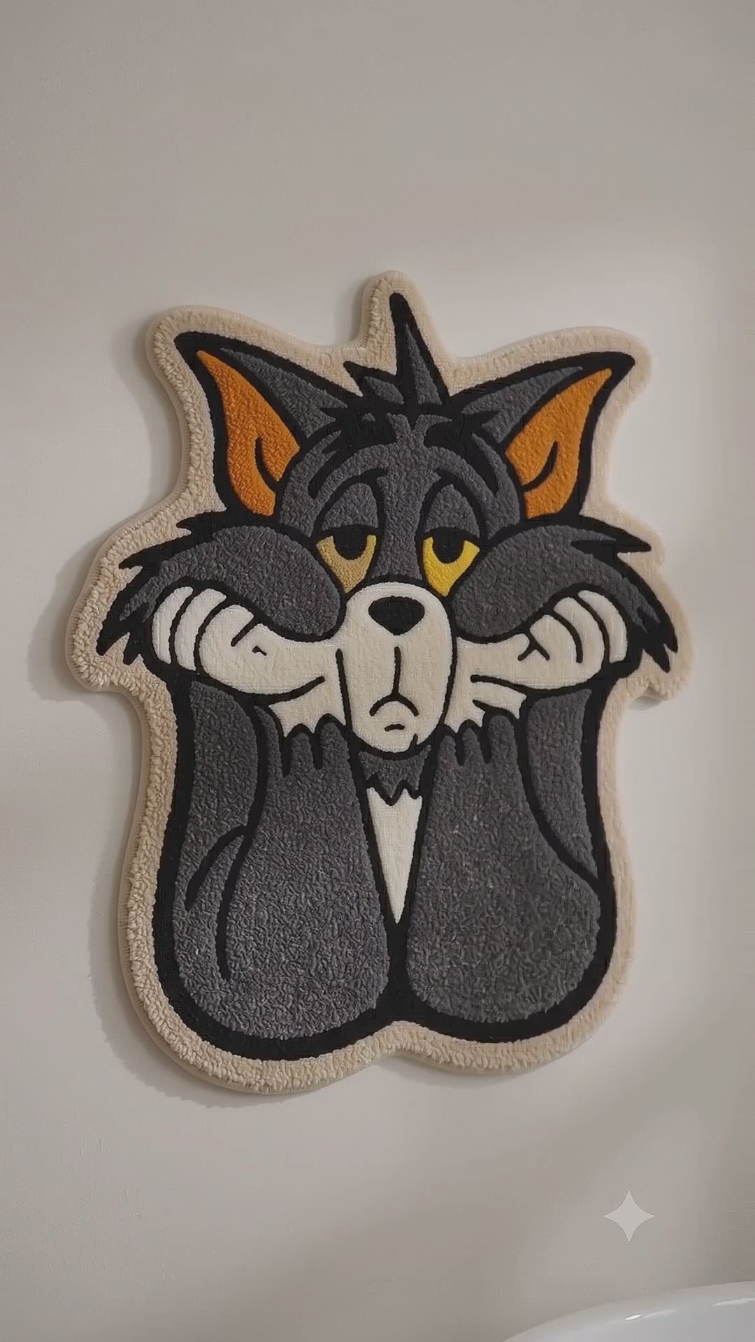 Tom Tufted Rug | Premium Plush Cartoon Rug | Soft Statement Wall & Floor Decor